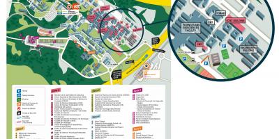 Mappa del campus uab